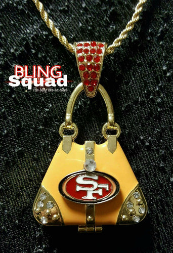 49ER MUSTARD PURSE