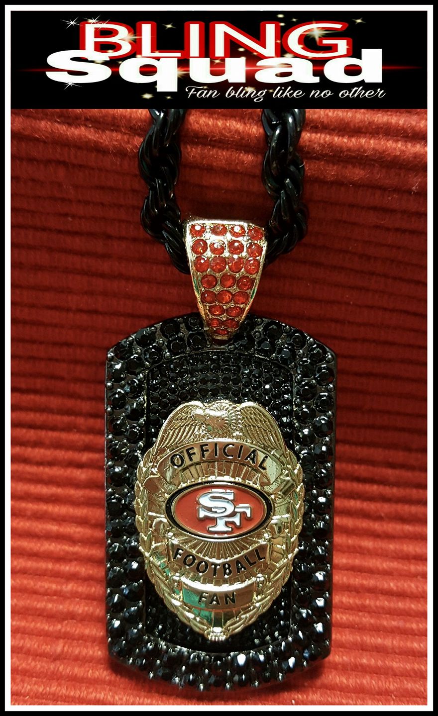 49ER SHIELD DOG TAG