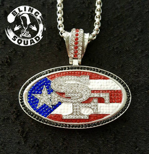 49ER PUERTO RICO PENDANT