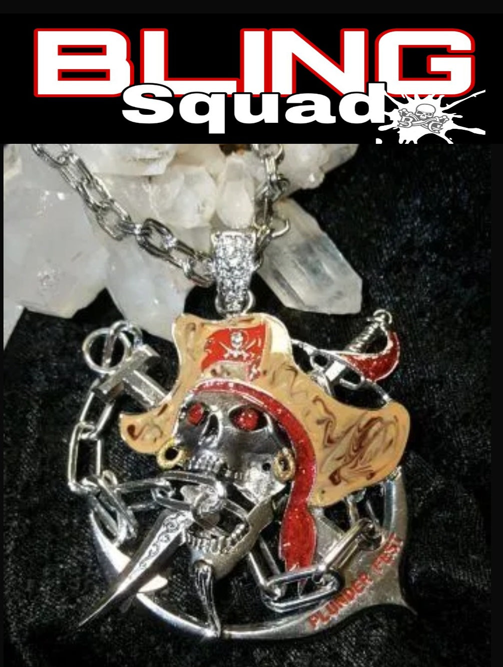 Bucs plunder pendant