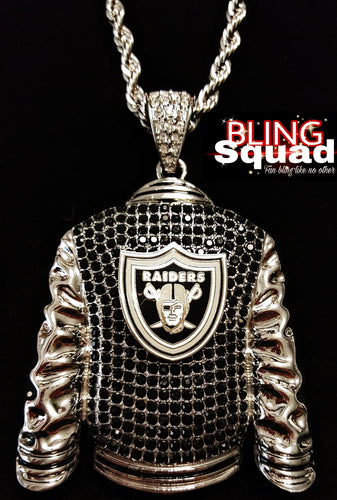 RAIDERS Flask, Blinged Out, Bedazzled Flask, Flask, Raiders, Collectors Item