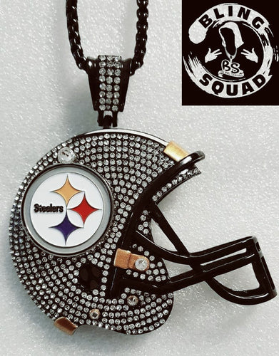 STEELER CLEAR LOGO HELMET