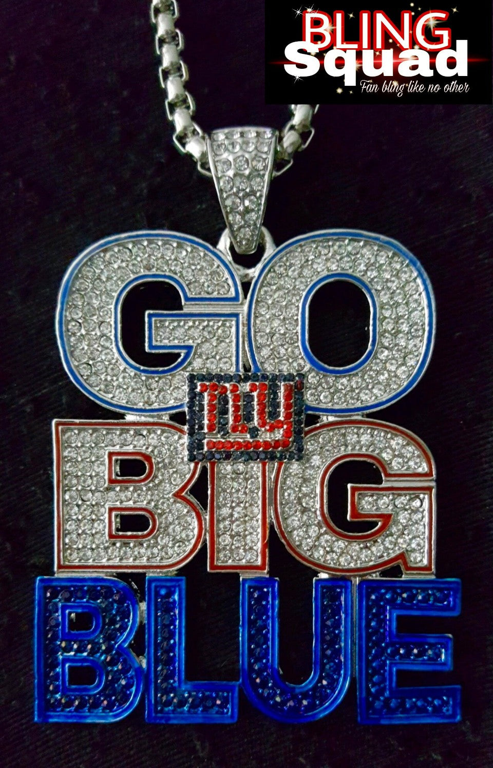 GIANTS GO BIG BLUE SILVER