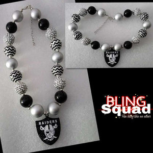 RAIDER BEADED NECKLACE