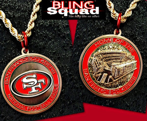 49ER DOUBLE SIDED PENDANT