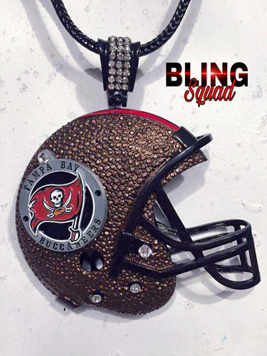 BUCS LRG BROWN HELMET