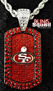 49ER DOG TAG