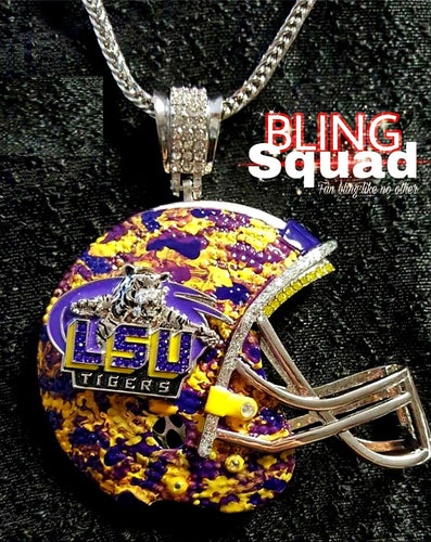 LSU CAMO HELMET