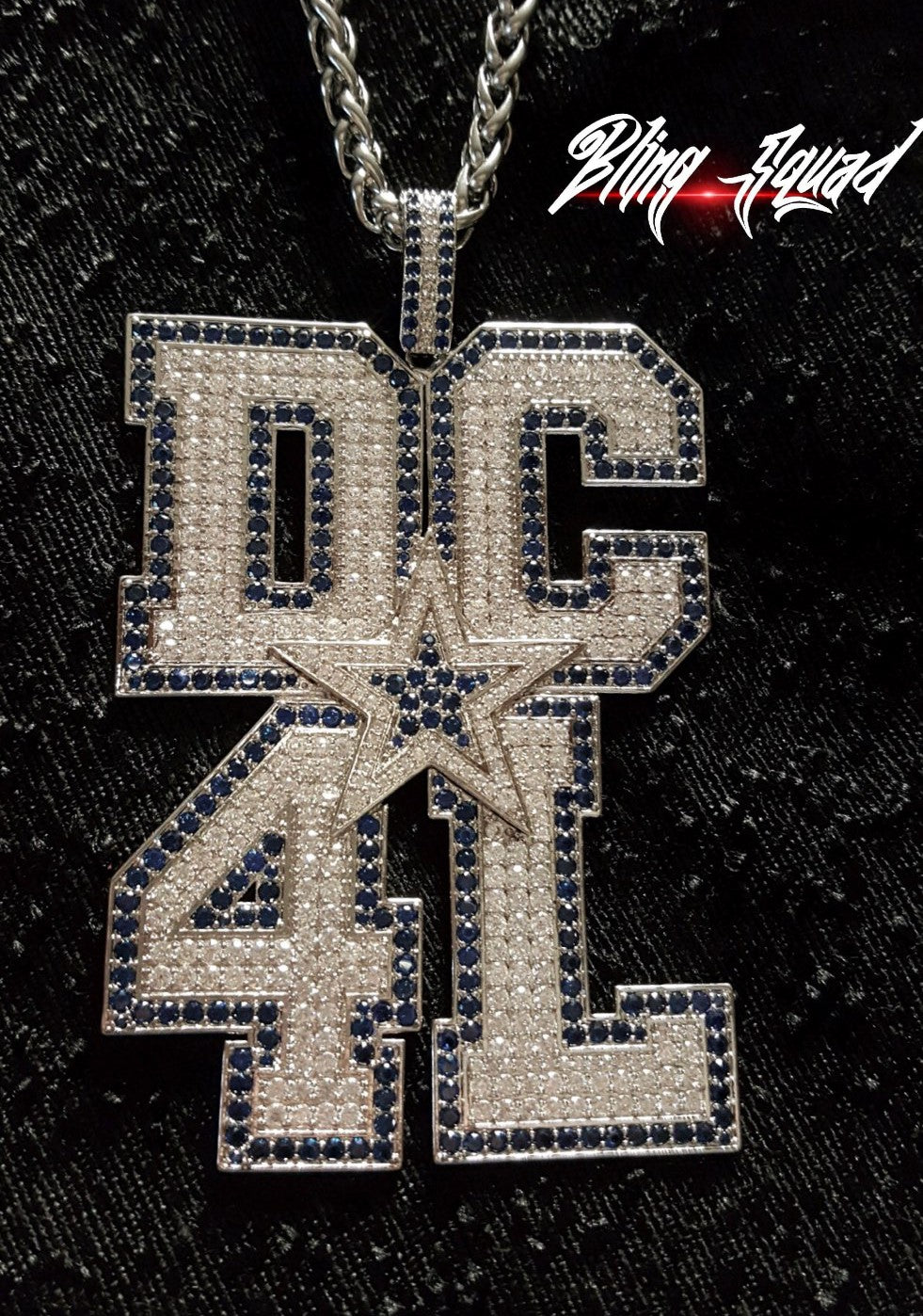 Dallas Cowboys DC4L NAVY Bling Tee 